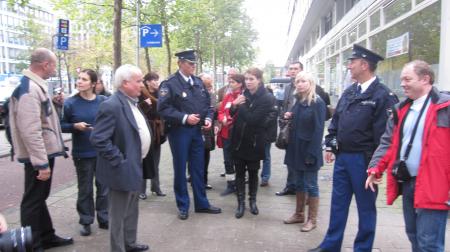 Police training visit in the Neterlands 2010